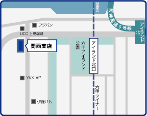 地図：関西